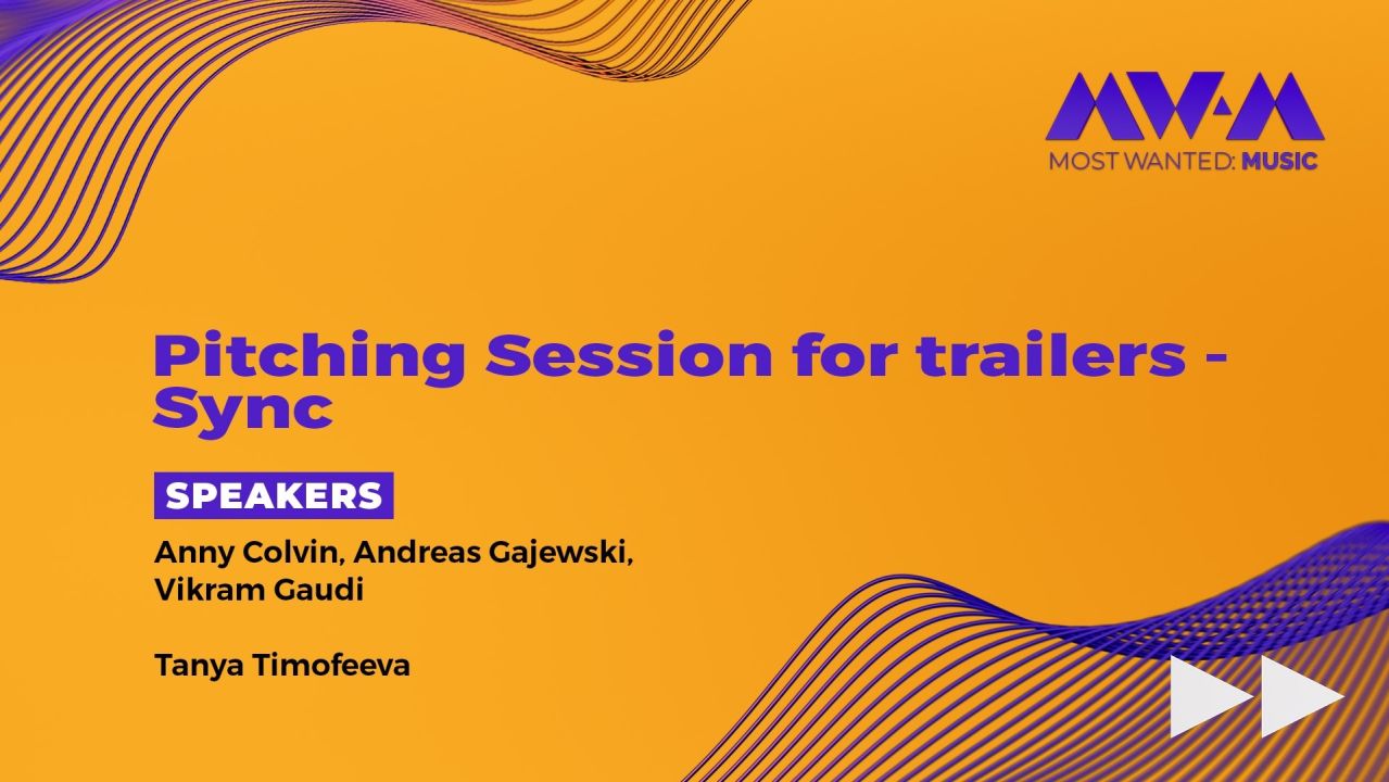 Pitching Session for trailers - Sync