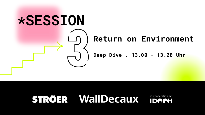 Return on Environment: (D)OOH ist eines der nachhaltigsten Medien und zeigt dabei Wirkung