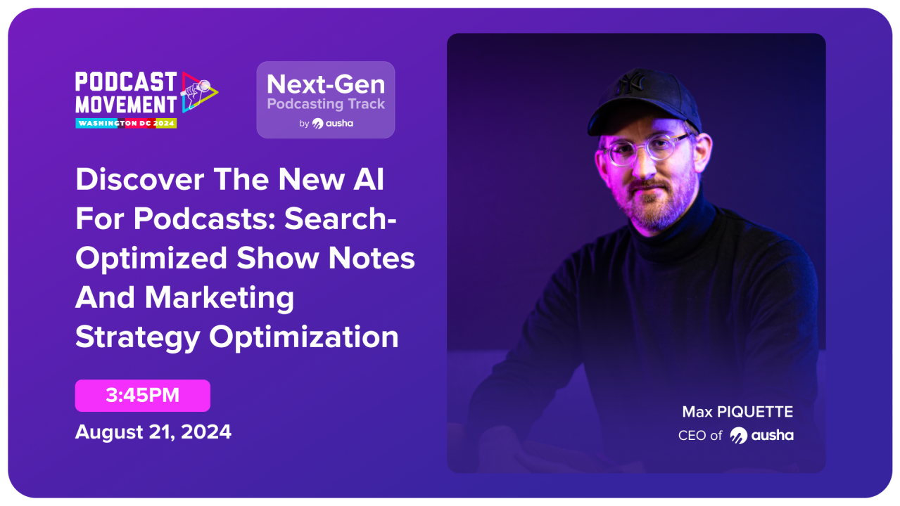 Discover the New AI for Podcasts: Search-Optimized Show Notes and Marketing Strategy Optimization