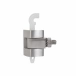 Dobradiça Inox Semi-Embutida com Abertura de 105°/180°