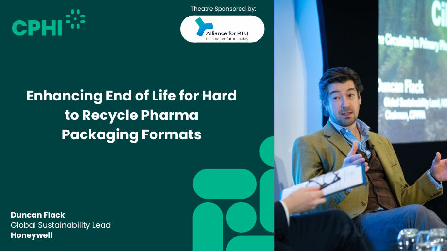 Enhancing End of Life for Hard to Recycle Pharma Packaging Formats