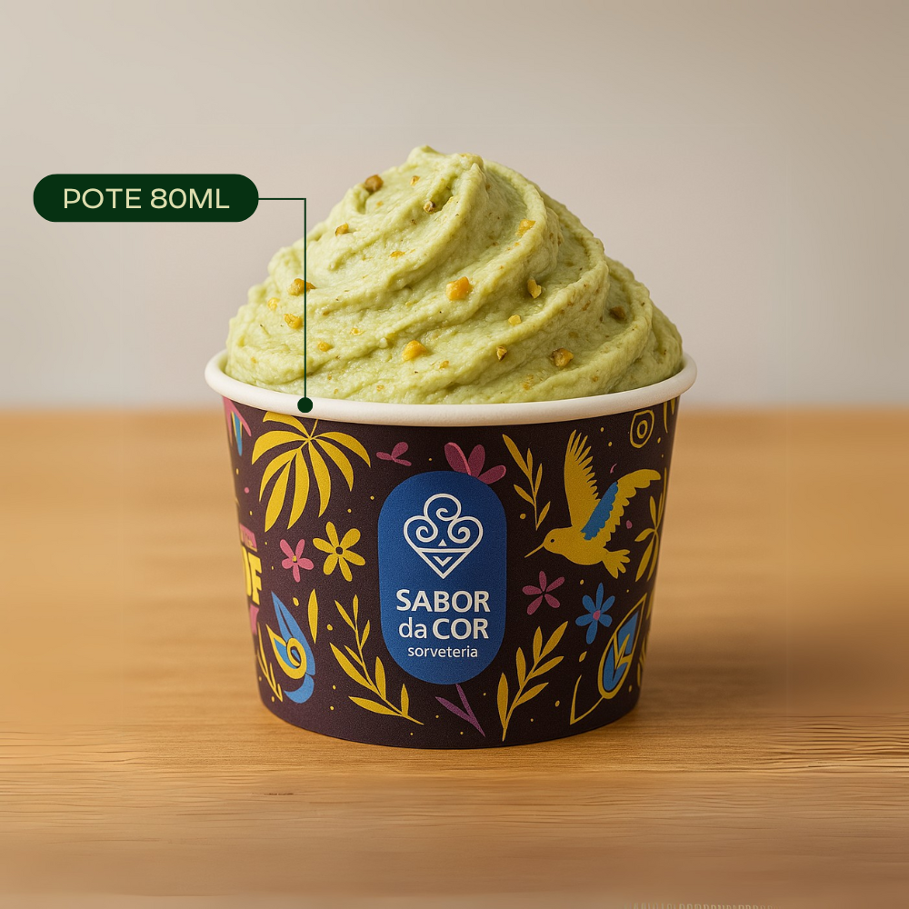 Pote de Papel 80ml Personalizado