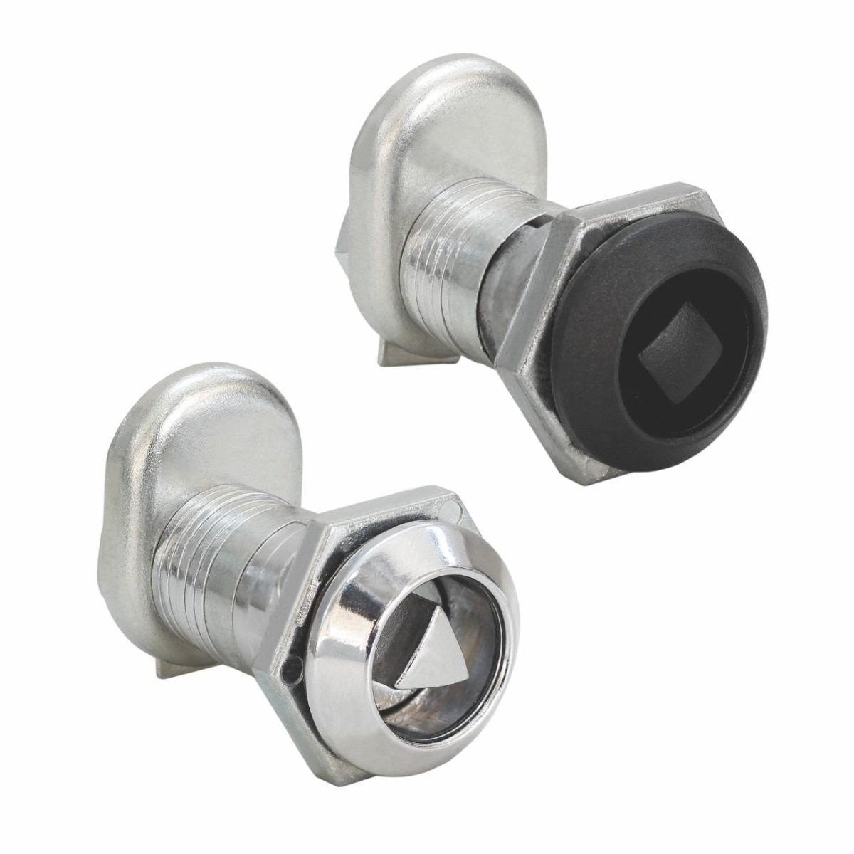 Fecho Lingueta Curta Abaulada com Regulagem e Frontal Redondo