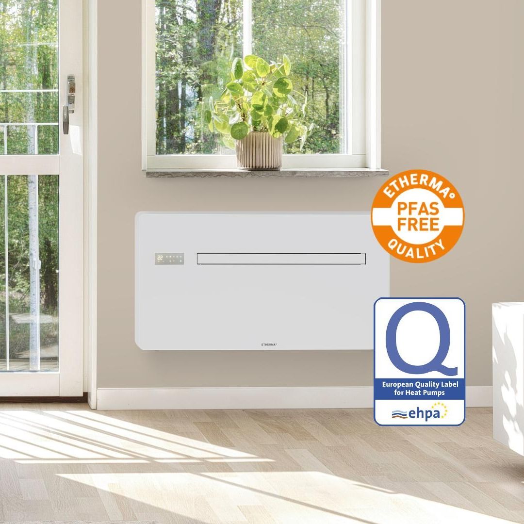 ETHERMA Fire+Ice 2.0 lucht/lucht warmtepomp met verbeterede functies