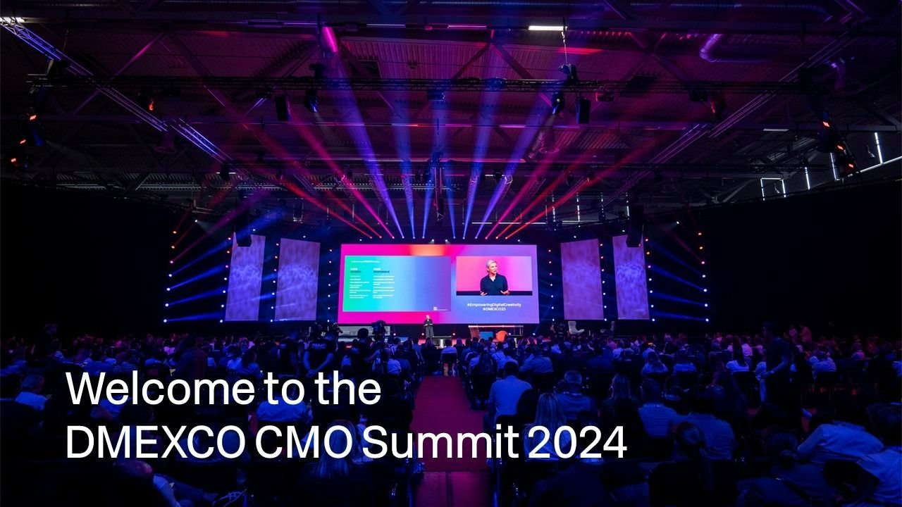Welcome to the DMEXCO CMO Summit 2024