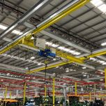 Ponte rolante univiga apoiada e suspensa