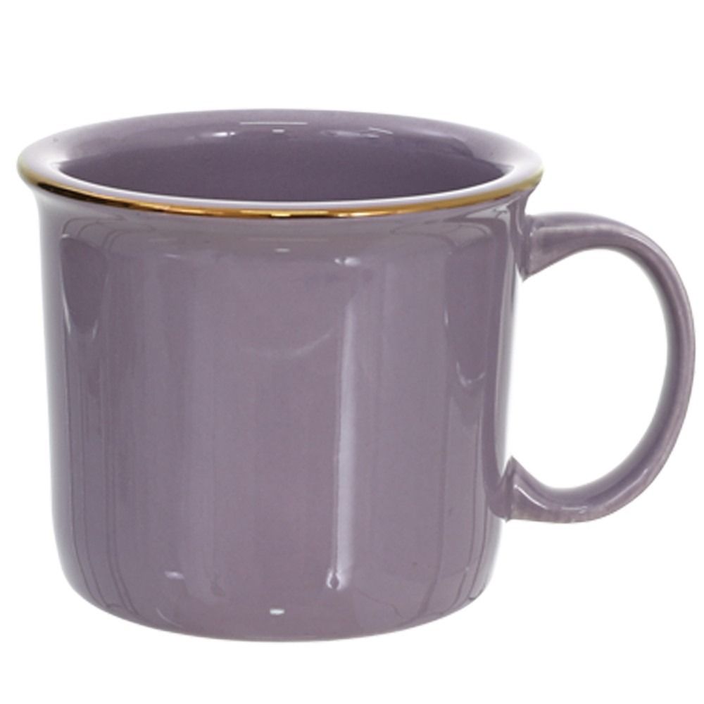 Canecas de Cerâmica Tipo Esmaltada Roxa 280ml Para Sublimação
