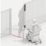 MAGNUS - Motorised hinge & gate closer in one