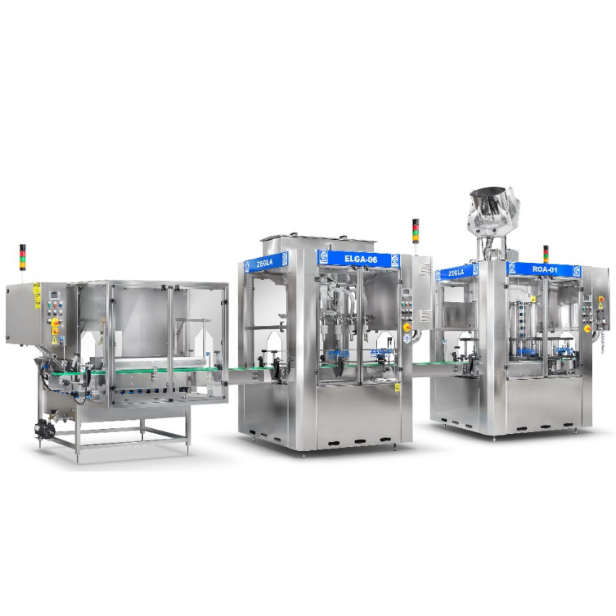 Linha Automática Linear para envase 5 Litros