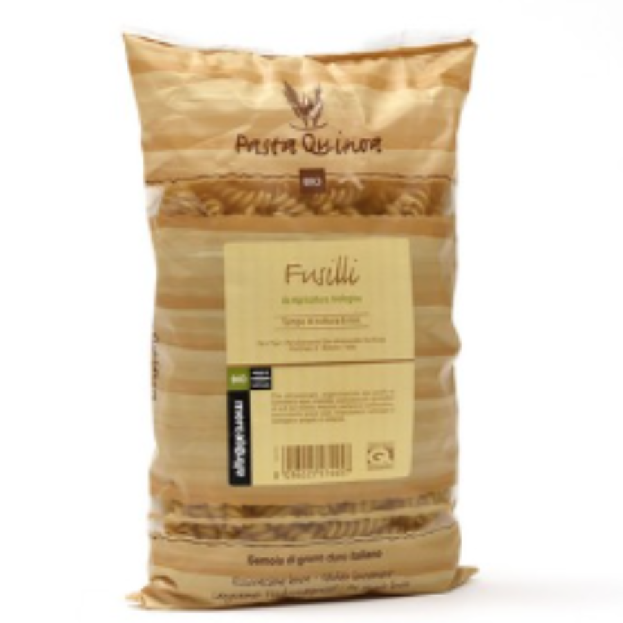 FUSILLI QUINOA E GRANO DURO - BIO 500G