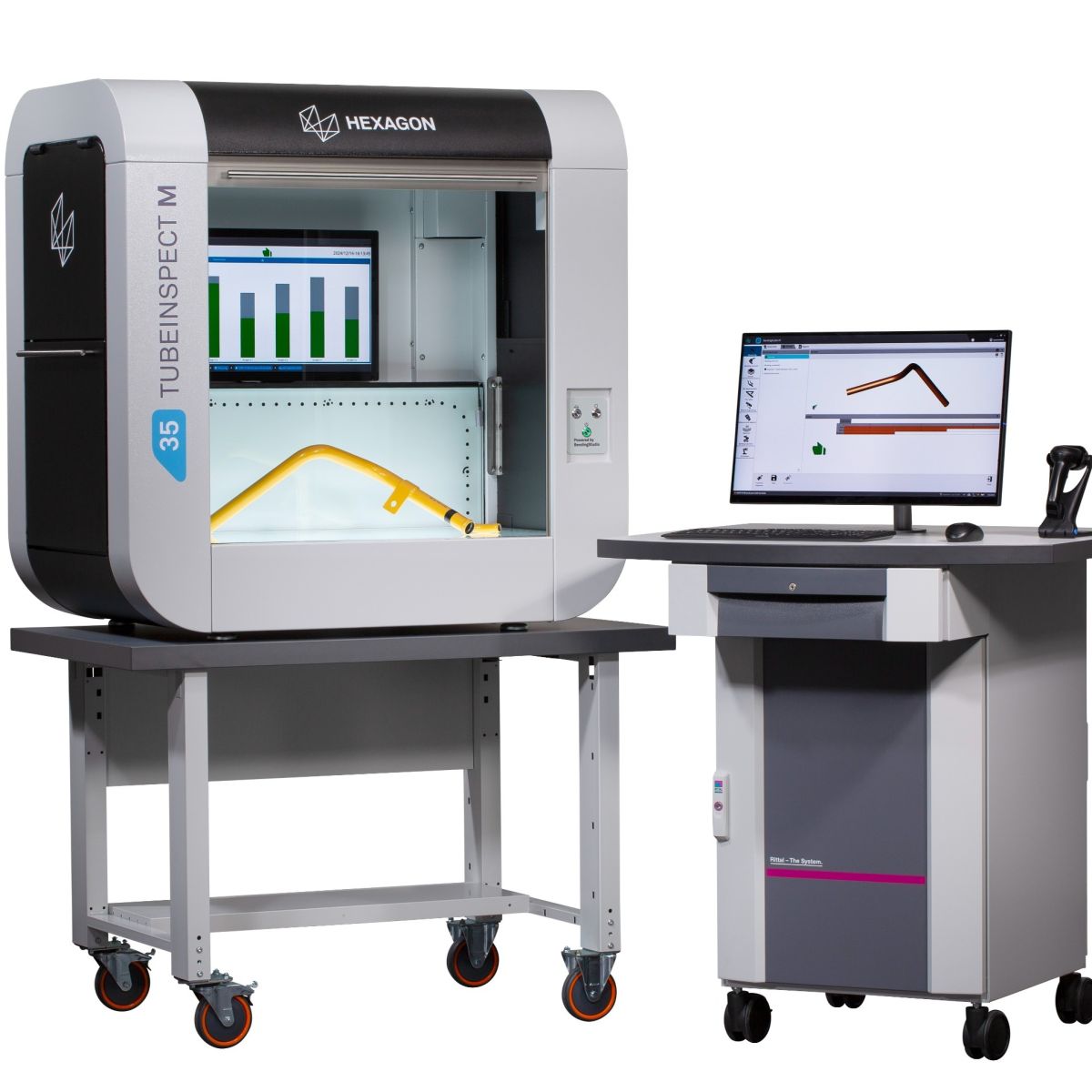 TubeInspect: Precision 3D Measurement for Bent Tubes and Wires