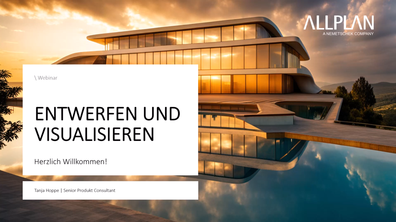 Creative Designing and Visualizing in ALLPLAN