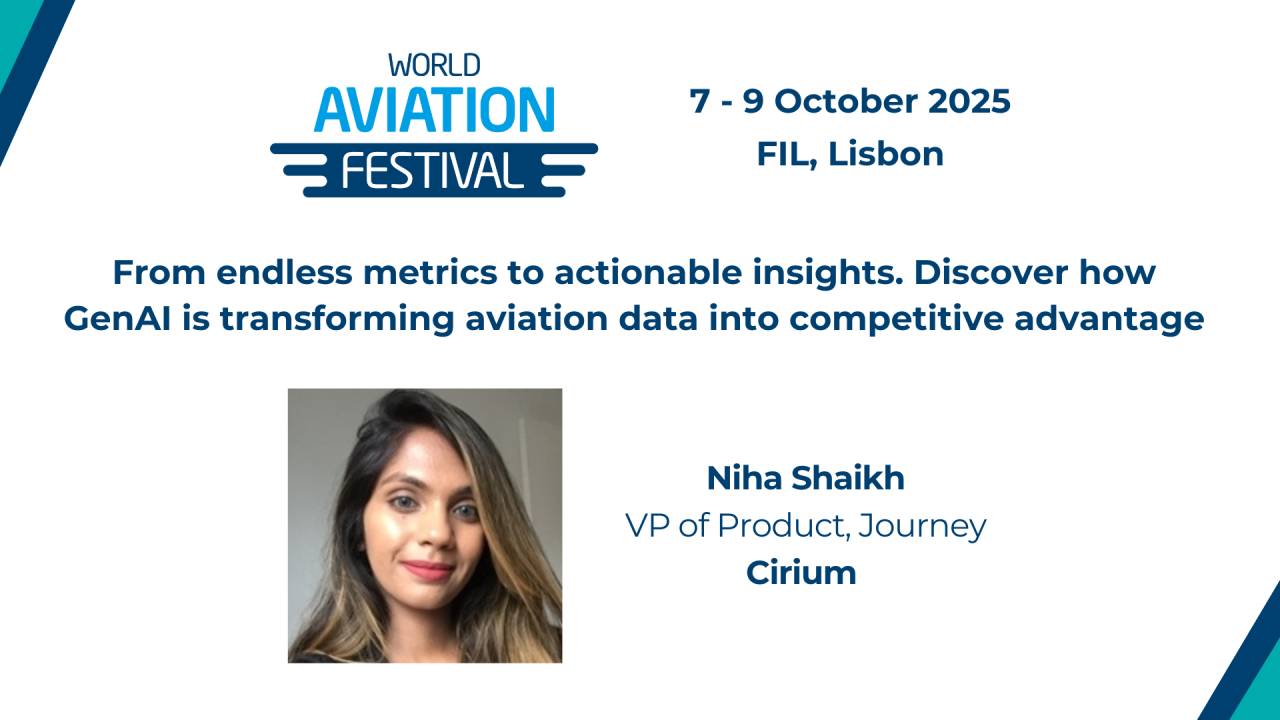 3: From endless metrics to actionable insights. Discover how GenAI is transforming aviation data into competitive advantage