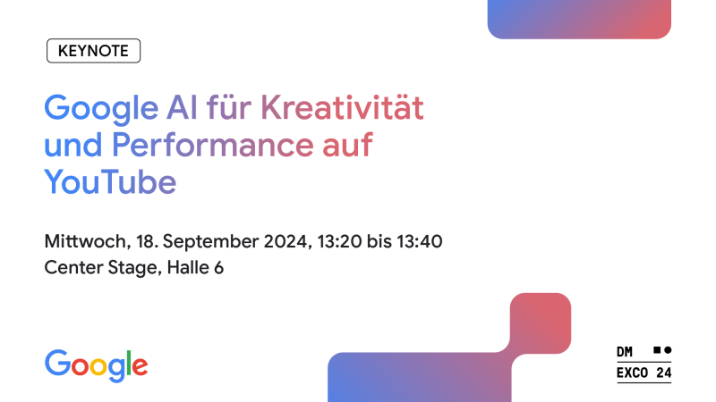 Google AI für Kreativität und Performance auf YouTube