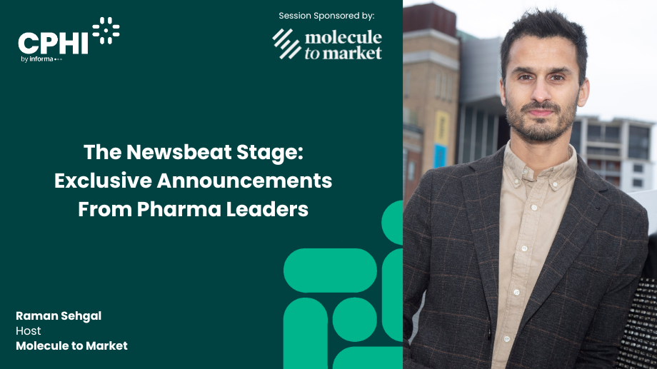 The Newsbeat Stage: Exclusive Announcements From Pharma Leaders