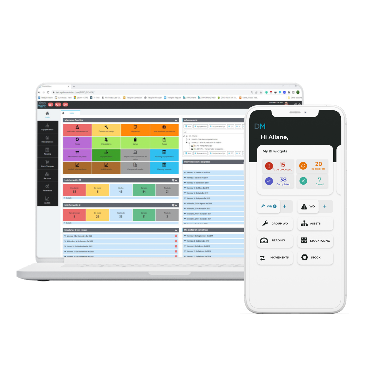 Maintenance Management Software - DIMO Maint MX CMMS
