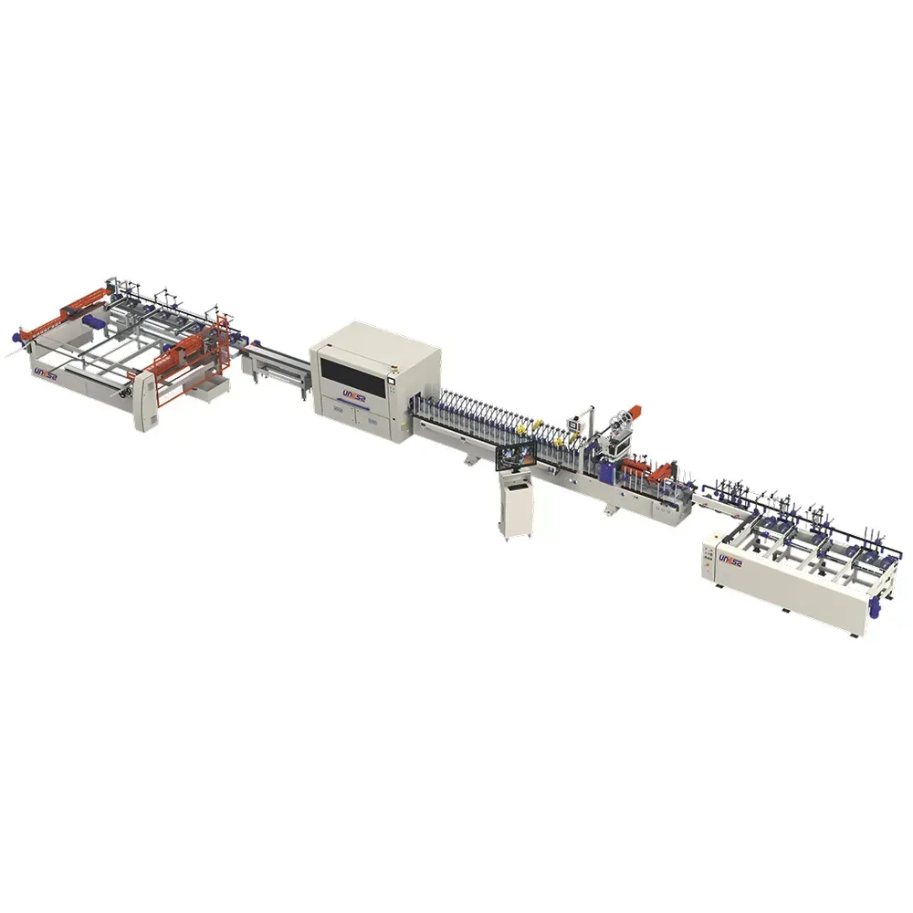 Linha de recobrimento de perfis