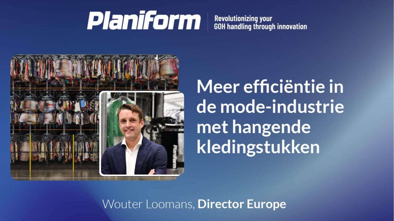Meer efficiëntie in de mode-industrie met hangende kledingstukken