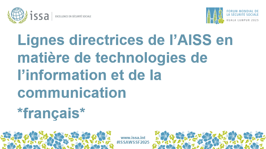 R3-302 *French* ISSA Guidelines on Information and Communication Technology