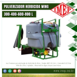 Pulverizador Herbicida IMEP WING 300-400-600-800 litros Acoplado