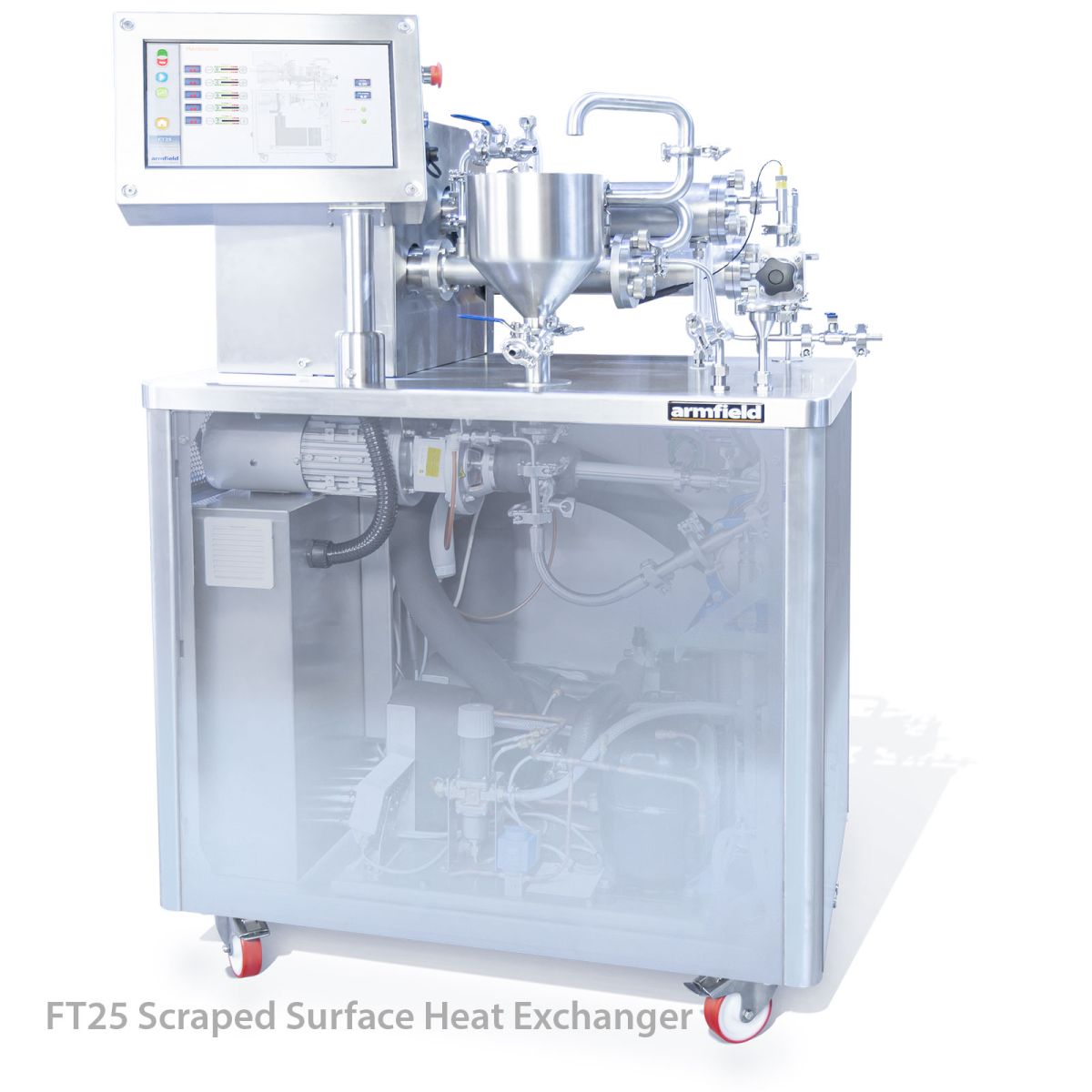 The FT25X Scraped Surface Heat Exchanger Series