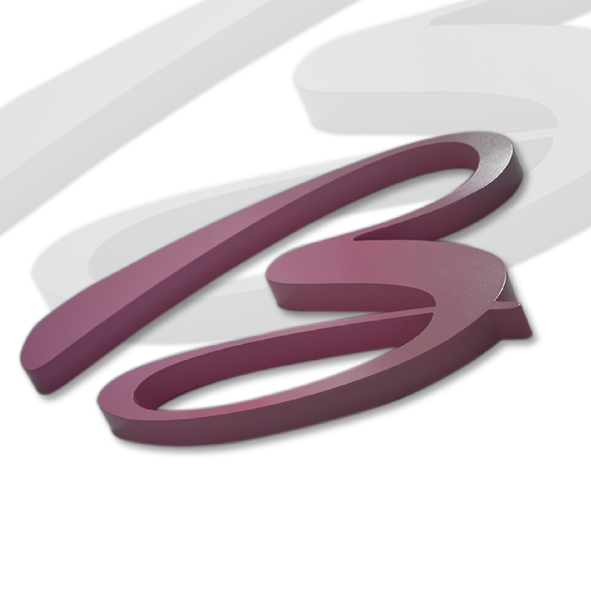 Letra caixa em PVC Expandido