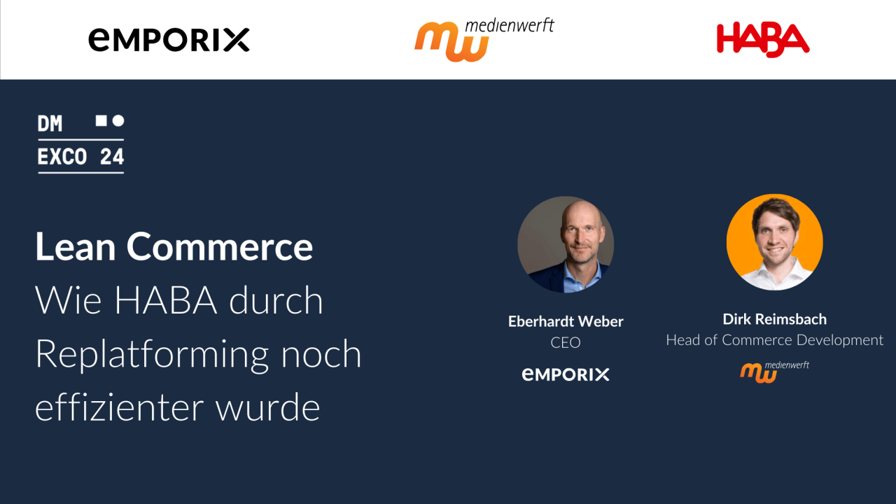 Lean Commerce: Wie HABA durch Replatforming noch effizienter wurde