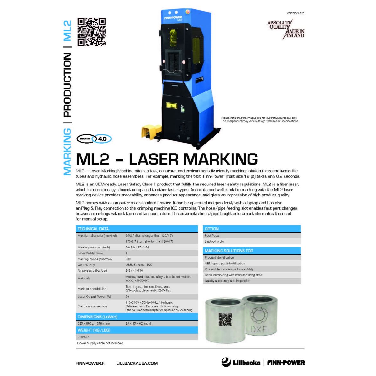 Finn Power Laser Marker