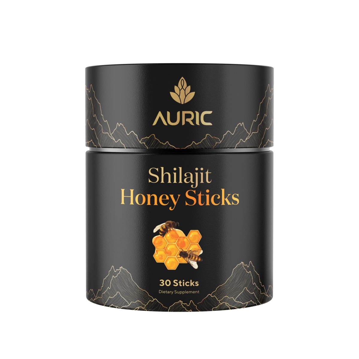Auric Shilajit Honey Sticks – Natural Energy Meets Ancient Vitality