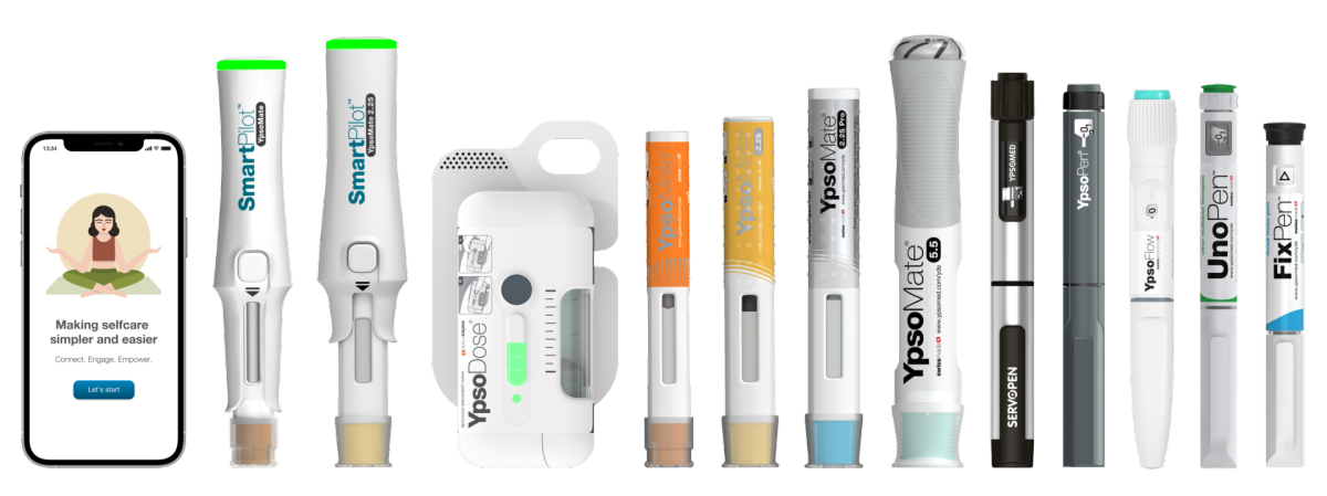 Platform products for self-injection