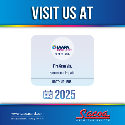 Sacoa’s latest innovations at IAAPA Expo Europe 2025