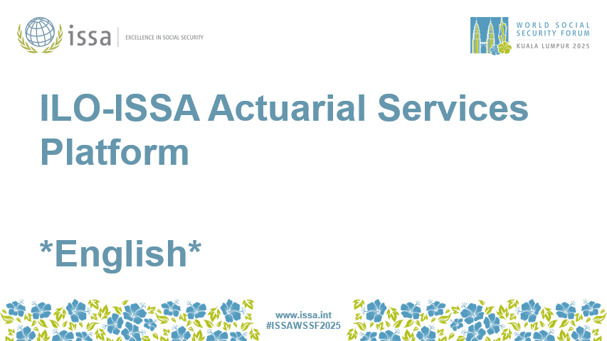 R1-303 *English* ILO-ISSA Actuarial Services Platform