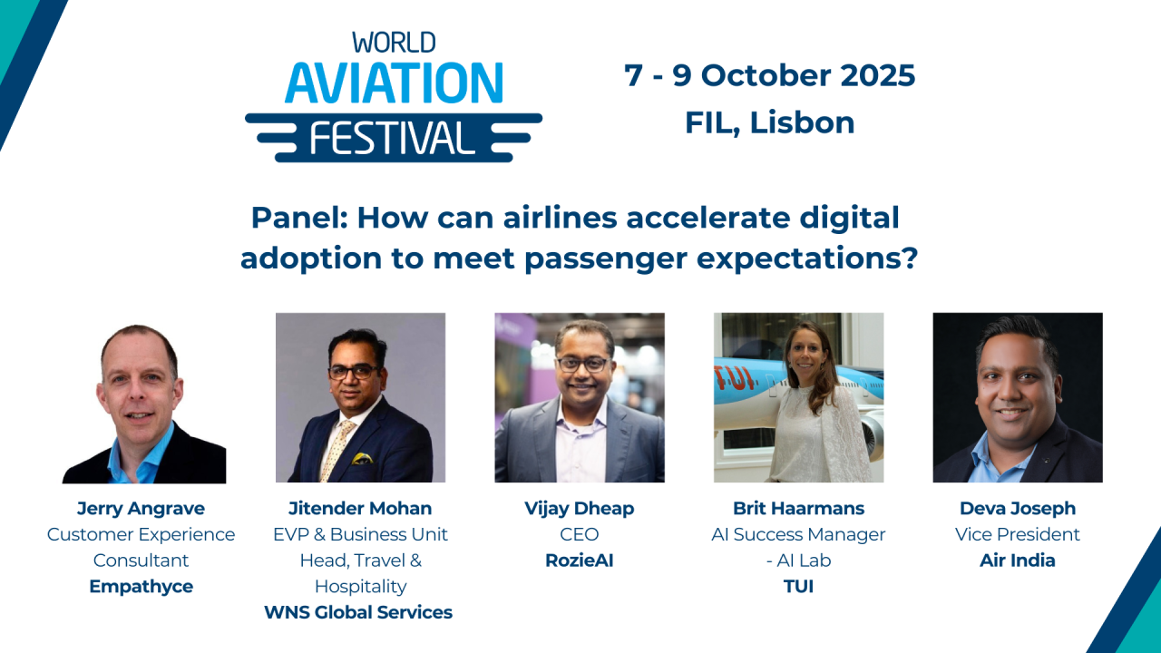 Panel: How can airlines accelerate digital adoption to meet passenger expectations?