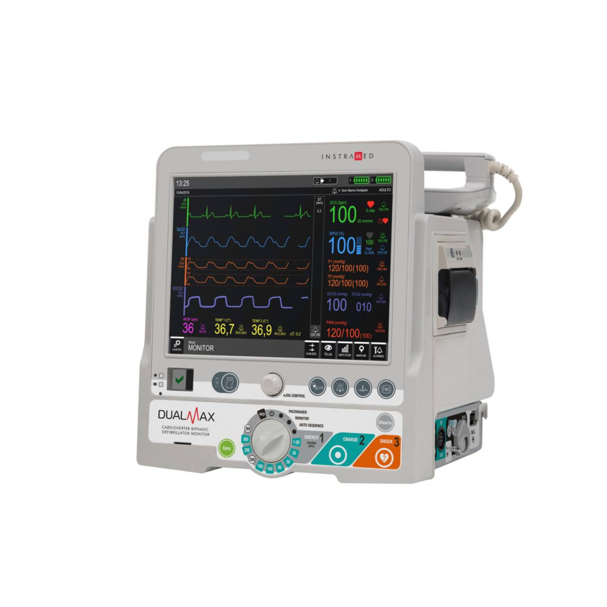 Cardioverter/Defibrillator/Monitor - DualMax | Cardioversor/Desfibrilador/Monitor - DualMax