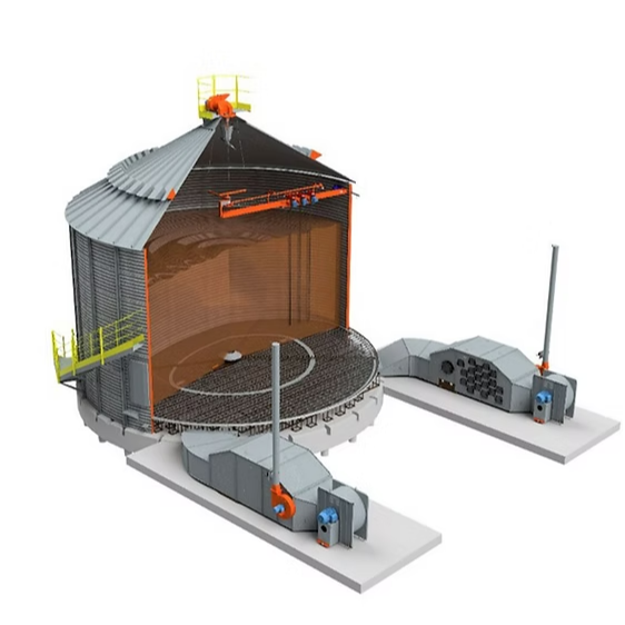 Silo Secador Fluxo Contínuo