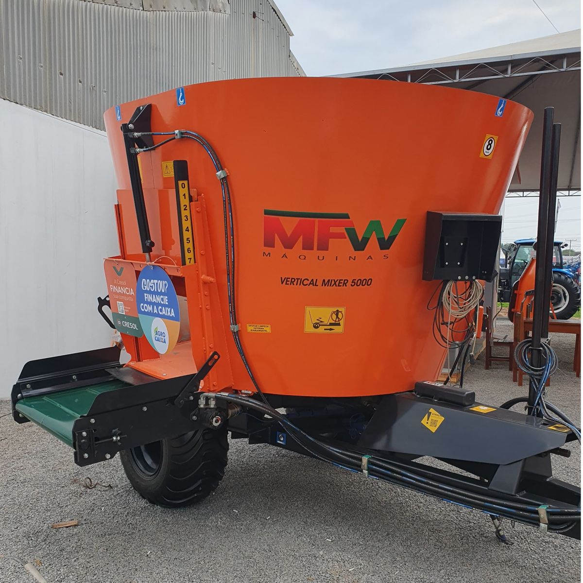 Vagão Misturador Vertical