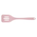 Espátula Perfurada Silicone 29cm Rosa