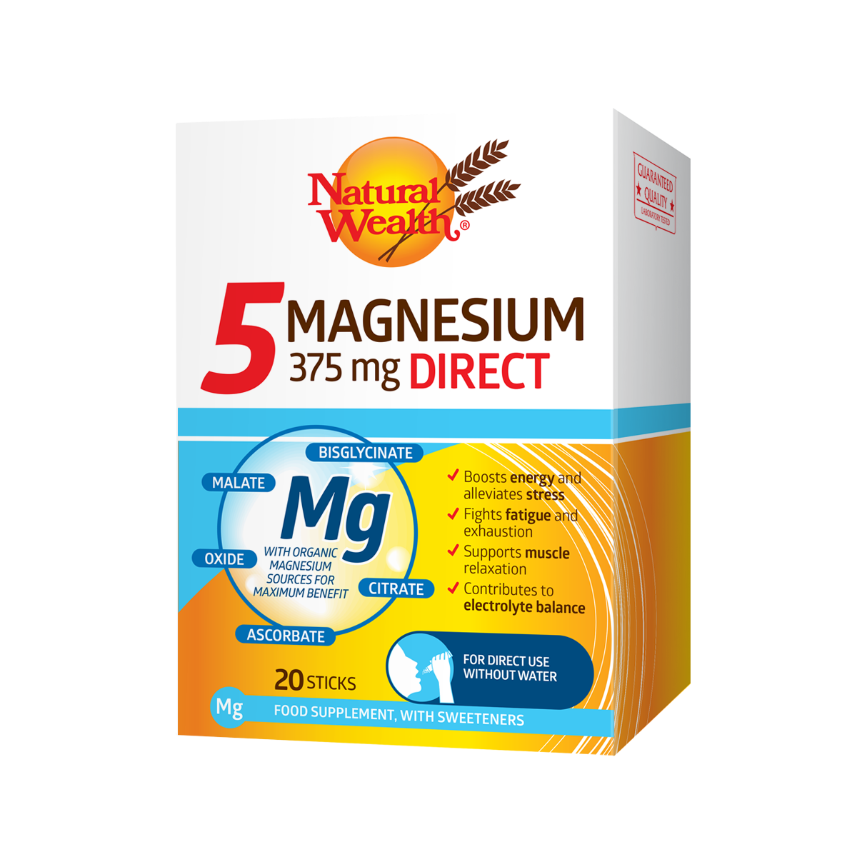 Natural Wealth® MAGNESIUM 375 mg DIRECT