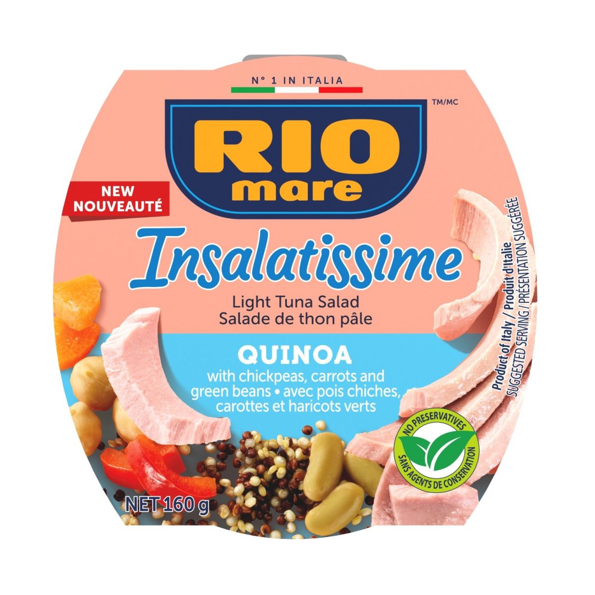 Rio Mare Insalatissime Tuna Salad with Quinoa