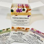 Coffee Spice Company - Variety Box (12) Spice Bags/3 flavors, 4 each