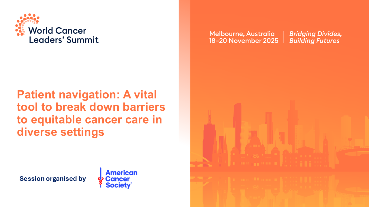 Patient navigation: A vital tool to break down barriers to equitable cancer care in diverse settings
