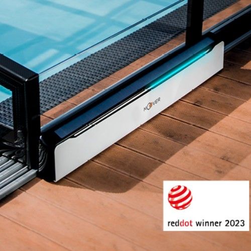 MOOVER - electric movement of the pool enclosure