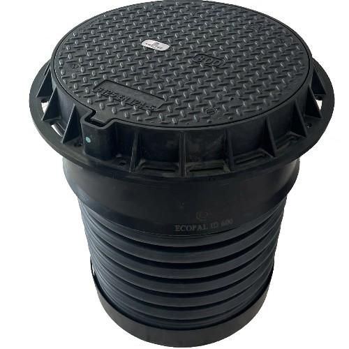 Regard Abrigel 700 branchement 1 électrovanne 2'' PEHD63