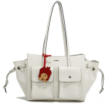 shopper bag with charm