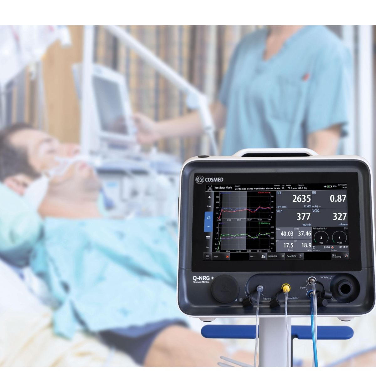 Q-NRG+ Metabolic Monitor - Indirect Calorimetry