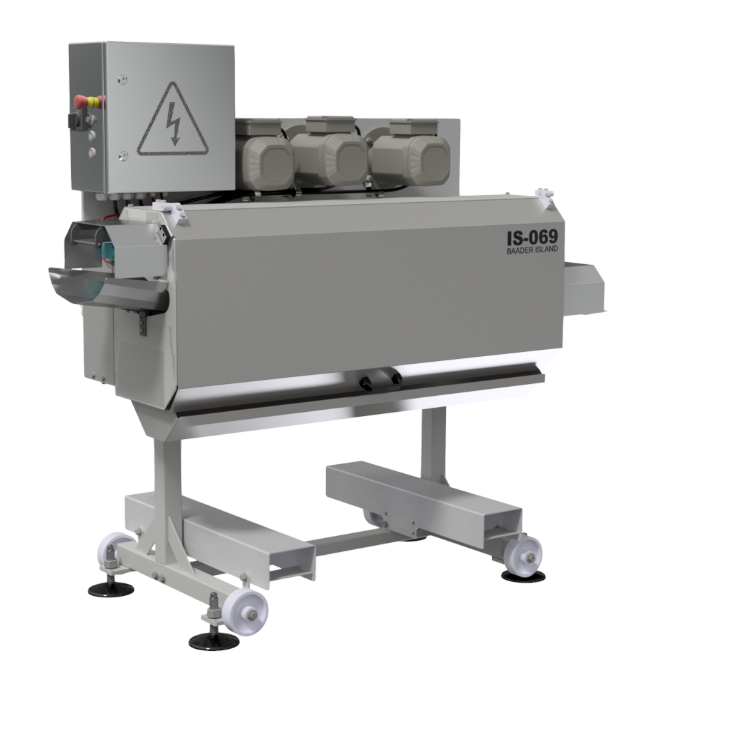 Descaling without damaging the fish with IS-069