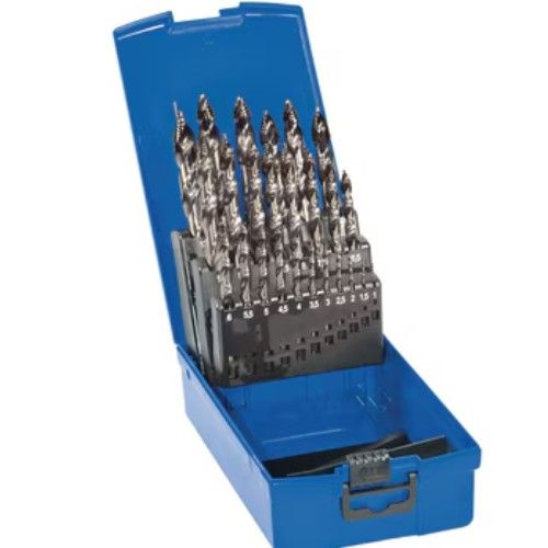 Coffret Forets COBRA STEP DIN 338 HSCO TIAlN 1-13 mm 25 pcs