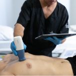 Ultrassom setorial portátil sem fio