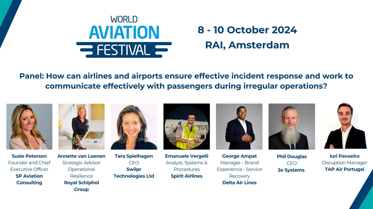 Panel: How can airlines and airports ensure effective incident response and work to communicate with passengers during irregular operations?