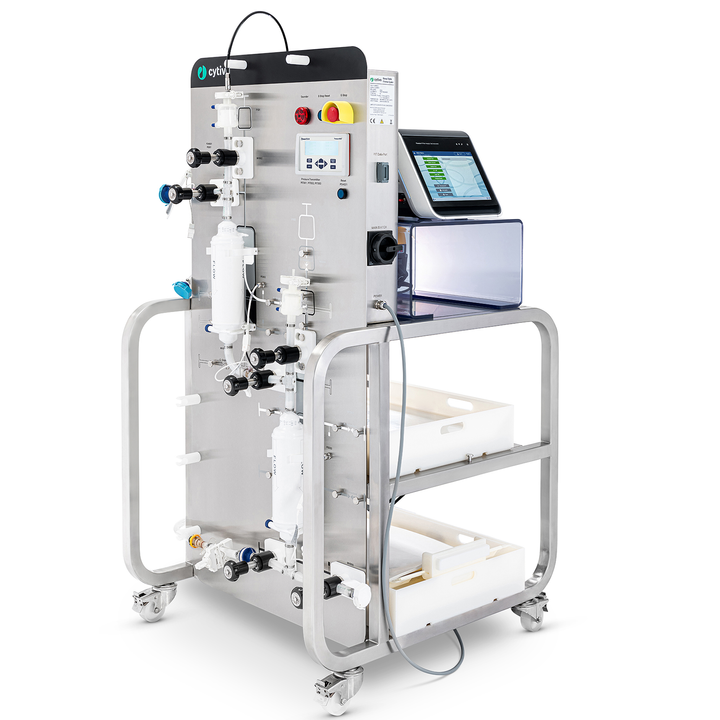 Manual drug product filtration system